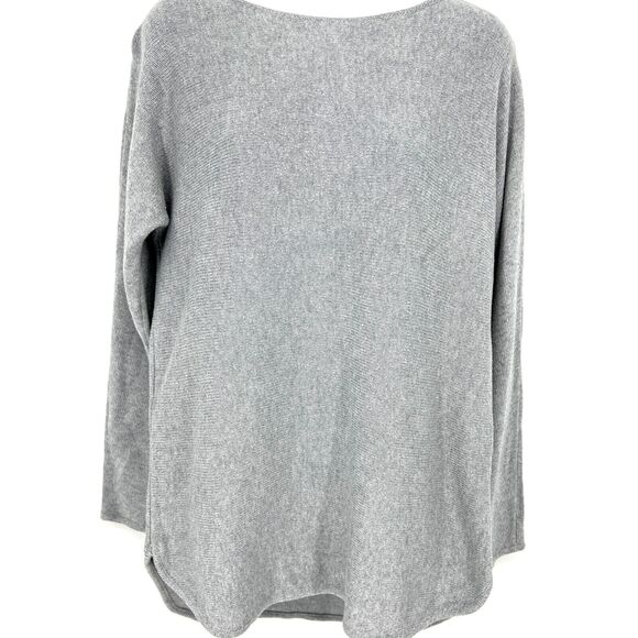 Michael Kors Gray Sweater Tunic Back Zipper Size S - Picture 1 of 9
